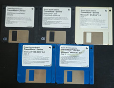 Texas Instruments TravelMate VGA Driver + Battery Pro + 3 MS-DOS Disk picture