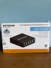 NETGEAR Business 5-Port Gigabit Ethernet Smart Managed Plus Switch NEW picture
