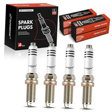  Iridium Platinum Spark Plugs Compatible with Mercedes-Benz C300 2019 Pack of 4 picture