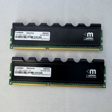 MUSHKIN 8GB Kit (2 x 4GB) PC3-12800 DDR3-1600, 2 modules 16GB total, Blackline picture