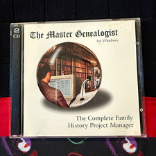 The Master Genealogist Windows PC CD Software Wholly Genes Genealogy Tree - VG+ picture