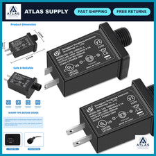 2Pack Inflatable Adapter 1.5A Transformer US Plug for Holiday Inflatables, 120V picture