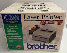 BROTHER STANDARD HL-2040 LASER PRINTER BRAND NEW SEALED BOX picture