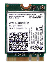 HP 7260NGW NB Intel DualBand 2x2 Wireless New 784648-005 802.11agn  PCIe USB M.2 picture