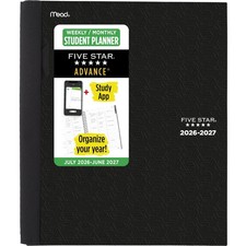 Planner 2026-2027 Weekly Monthly Academic 12 Month July June Black CAW65905 picture