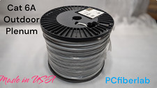 General Cable GenSPEED® 10 UTP, Cat 6A, 4/23 AWG Outdoor Plenum, White - 1000Ft picture