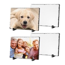4 Pcs Sublimation Slate Blanks Rectangular 11.8 x 7.9