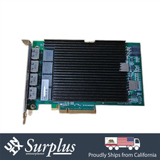 Silicom Quad Port 10GB PCIe RJ45 PE310G4I40EU-T X540-T4 Ethernet Network Adapter picture