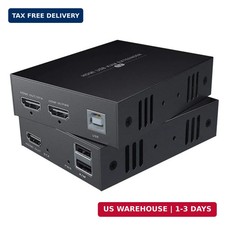 HDMI KVM USB Extender Transmit 1080p HD Video Over Cat5e/6 Ethernet Cable 50m (1 picture