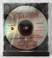 Classics JETFIGHTER II Volume 1 IBM PC 1994 Factory Sealed picture