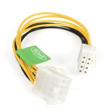 StarTech EPS8EXT 8in EPS 8 Pin Power Extension Cable 8 EPS 8 PIN Extender picture