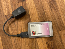 Kingston PCMCIA EtheRx IC PC Card Ethernet Adapter KNE-PC2T picture