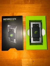 Nvidia 3-Way Triple SLI Lighted LED Bridge Adapter Geforce GTX picture