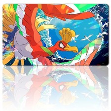 512359 - Board Game Pokemon Ho-Oh Playmat Gaming Mouse Pad Desk Accessories picture