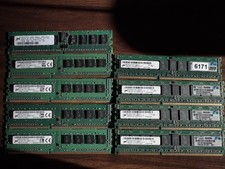 Lot of 9 - Micron Desktop Ram 256mb, 4GB, 8GB picture