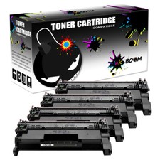 4BK Toner Cartridge replace for HP CF258A NO-CHIP LaserJet M404dw MFP M428dw picture