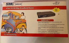 SMC Barricade 4-Port 10/100 Wired Router Printer WAN COM Ports picture