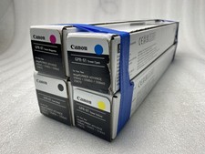 Genuine New CANON GPR-61 Toner Cartridge Black, Cyan, Yellow, Magenta Set picture