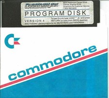 ITHistory SOFTWARE COMMODORE (1985) QUANTUMLINK Program V4/128 Tutorial 2Side OF picture