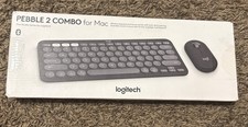 LOGITECH PEBBLE 2 COMBO KEYBOARD MOUSE SLIM QUIET WIRELESS - never opened  picture