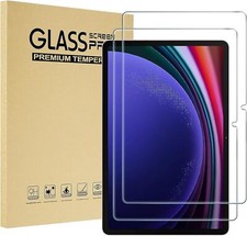 2Pc Tempered Glass Screen Protector Samsung Galaxy Tab S9 FE S9 FE+ S9 S9+ S8 S7 picture