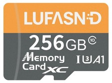 256GB Micro SD Card with Adapter, High Speed U3 C10 V30 SDXC Memory Card Up t... picture