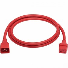 Tripplite P036006ARD Power Extension Cord C20 to C19 6ft Red picture