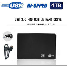 Portable SSD 2.5in 4TB HDD External Hard Drive Enclosure USB 3.0 SATA Disk picture