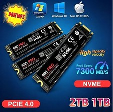 1TB M.2 NVMe SSD PCIe 4.0 Internal Solid State Drive 7400MB/s for Laptop Desktop picture