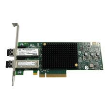 HPE StoreFabric SN1600E Dual Port 32Gb FC Host Bus Adapter HBA Q0L12A +2x SFP picture
