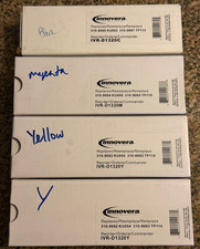 Lot of 4 ~ Innovera Toner Cartridges for Lexmark Magenta, Blue, Yellow IVR-D1320 picture
