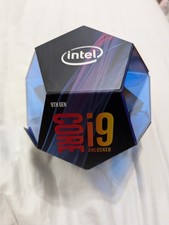 Empty Original Packaging Intel Core i9 9th Gen Unlocked Cube BOX ONLY NO CPU picture