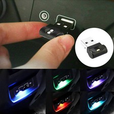 1Pc USB LED Car Neon Atmosphere Light Ambient Lamp Bulb Car Interior picture