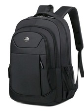 NWOT Black Functional Lightweight Travel Laptop Tablet Backpack picture