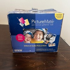 Epson PictureMate Deluxe Viewer Personal Photo Lab Printer Excellent picture