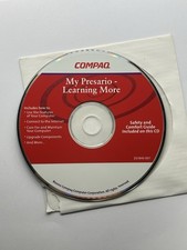 2000 COMPAQ (231845-001) My Presario Learning More Safety and Comfort Guide CD picture