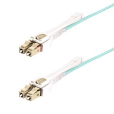 StarTech 10m (32.8ft) LC (UPC) OM4 Multimode Fiber Optic Cable (450fblclc10pp) picture