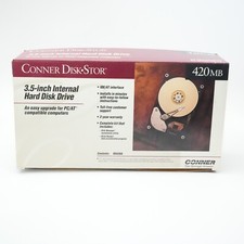 EMPTY BOX ONLY for Conner 9446 Hard Disk Drive HDD 420mb Computer Collectable picture