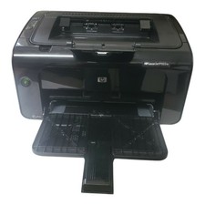 HP LaserJet Pro P1102w Wireless Laser Printer FOR PARTS REPAIR Powers On W/ Cord picture