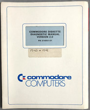 RARE Commodore Diskette Diagnostic Manual 1985 Commodore 1540/41 Disk 314051-01 picture