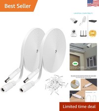 Extra Long 10ft Power Cables – Compatible with 2.1mm x 5.5mm Devices (2 Pack) picture