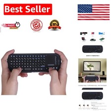 Ergonomic Wireless Mini Keyboard with Long Range Touchpad - Connect Anywhere picture