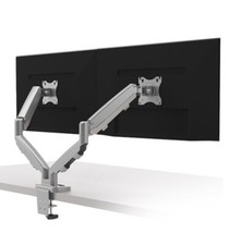 Lot Of (2) ESI ERGONOMICS DUAL MONITOR ARMS picture