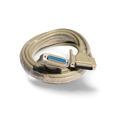 25ft DB25 Male to DB25 Female Cable Beige Extension - Beige picture