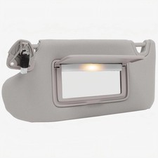 Driver Side Left Gray Sun Visor Assembly fit 2013 2014 2015 2016 2017 2018 with picture