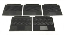 Lot of 5 Genuine Microsoft Surface Pro 4/5/6/7 Keyboards Black Cover Model 1725 picture