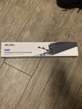 Delamu J Channel Cable Raceway Cable Management 4 pack 15.7
