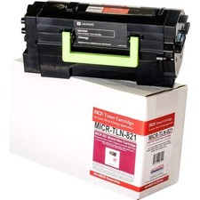 microMICR MICR Toner Cartridge - Alternative for Lexmark - Black (micrtln821) picture