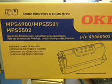 OKI Data MPS4900 MPS5501 MPS5502 Toner Cartridge P/N 45460501 picture