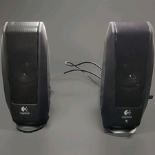 Logitech S-120 Desktop Speaker System - Black picture
